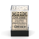 CHESSEX OPAQUE 12MM D6 DICE BLOCK (36 MINI D6'S)