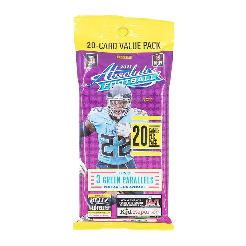 2021 PANINI ABSOLUTE FOOTBALL FAT PACK