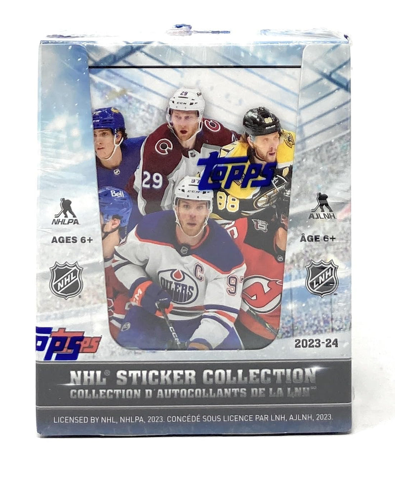 2023 TOPPS HOCKEY STICKER BOX