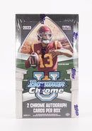 2023 TOPPS BOWMAN CHROME UNIVERSITY FOOTBALL HOBBY BOX