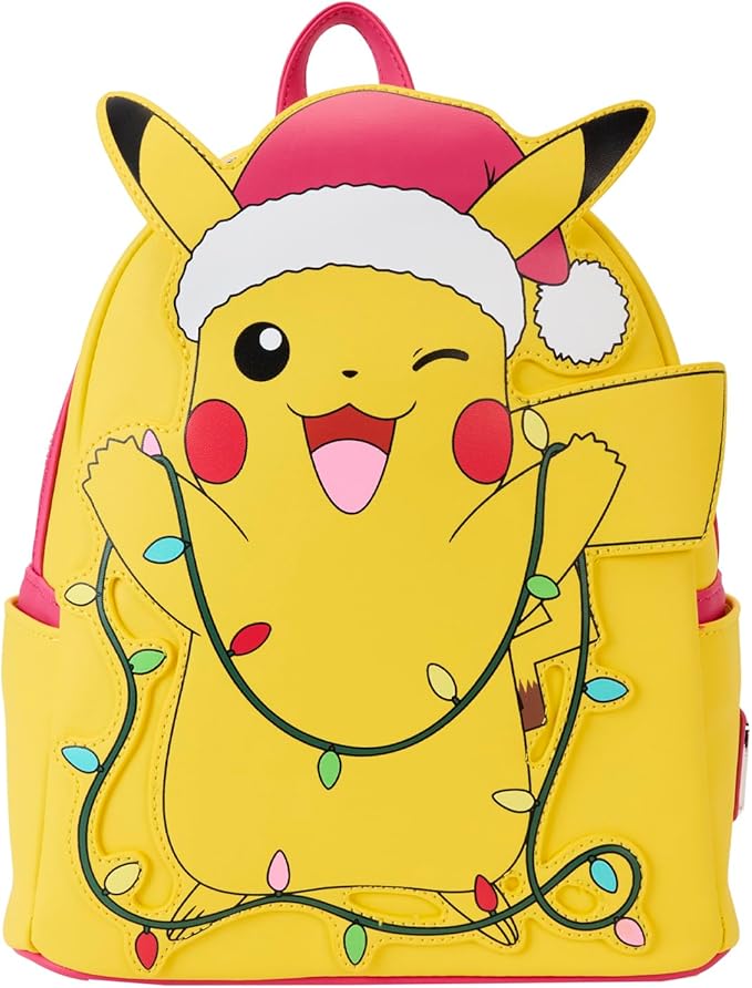 LOUNGEFLY POKEMON HOLIDAY PIKACHU BACKPACK