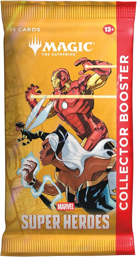 MTG MARVEL SUPER HEROES COLLECTOR BOOSTER PACK