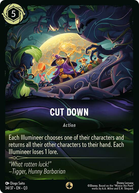 Cut Down (34/37) [Illumineer's Quest: The Great Hunny Rescue]