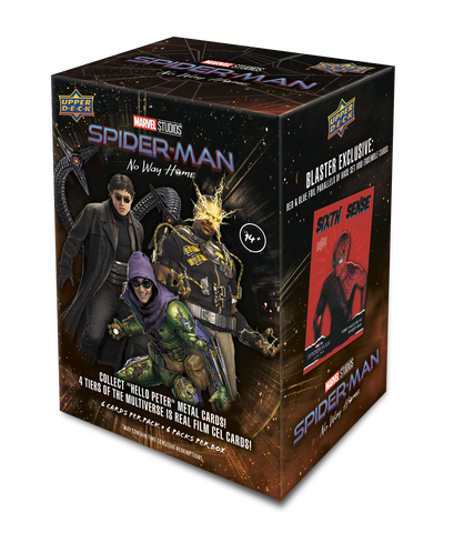 2023 UPPER DECK MARVEL SPIDER-MAN NO WAY HOME BLASTER BOX