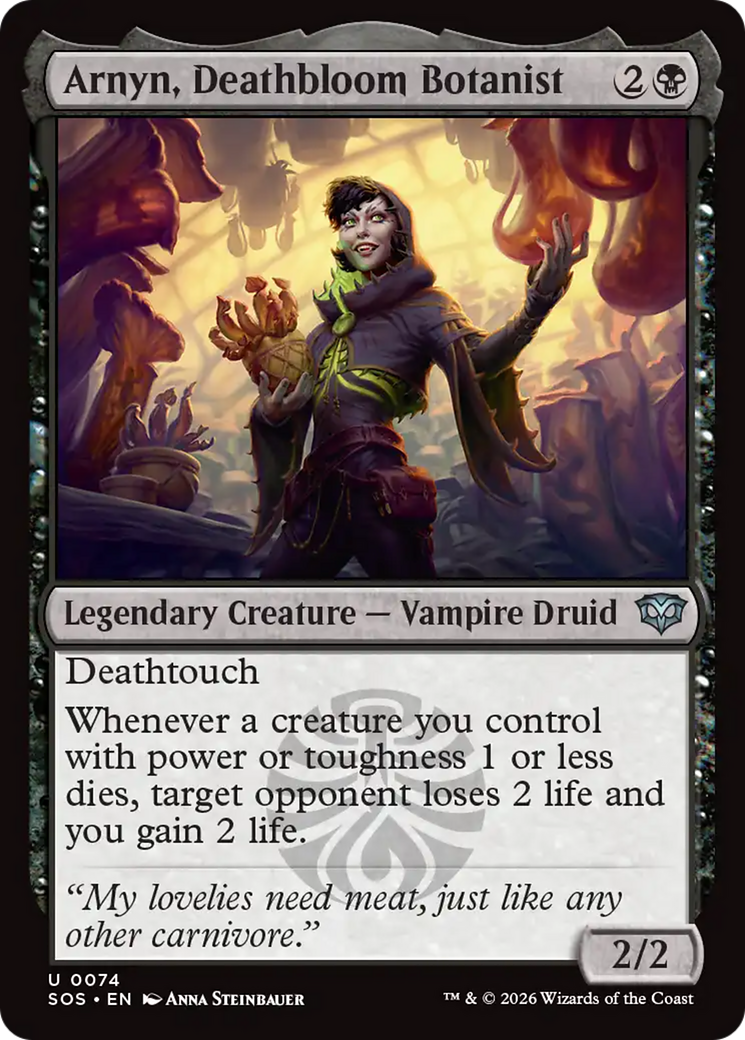 Arnyn, Deathbloom Botanist [Secrets of Strixhaven]
