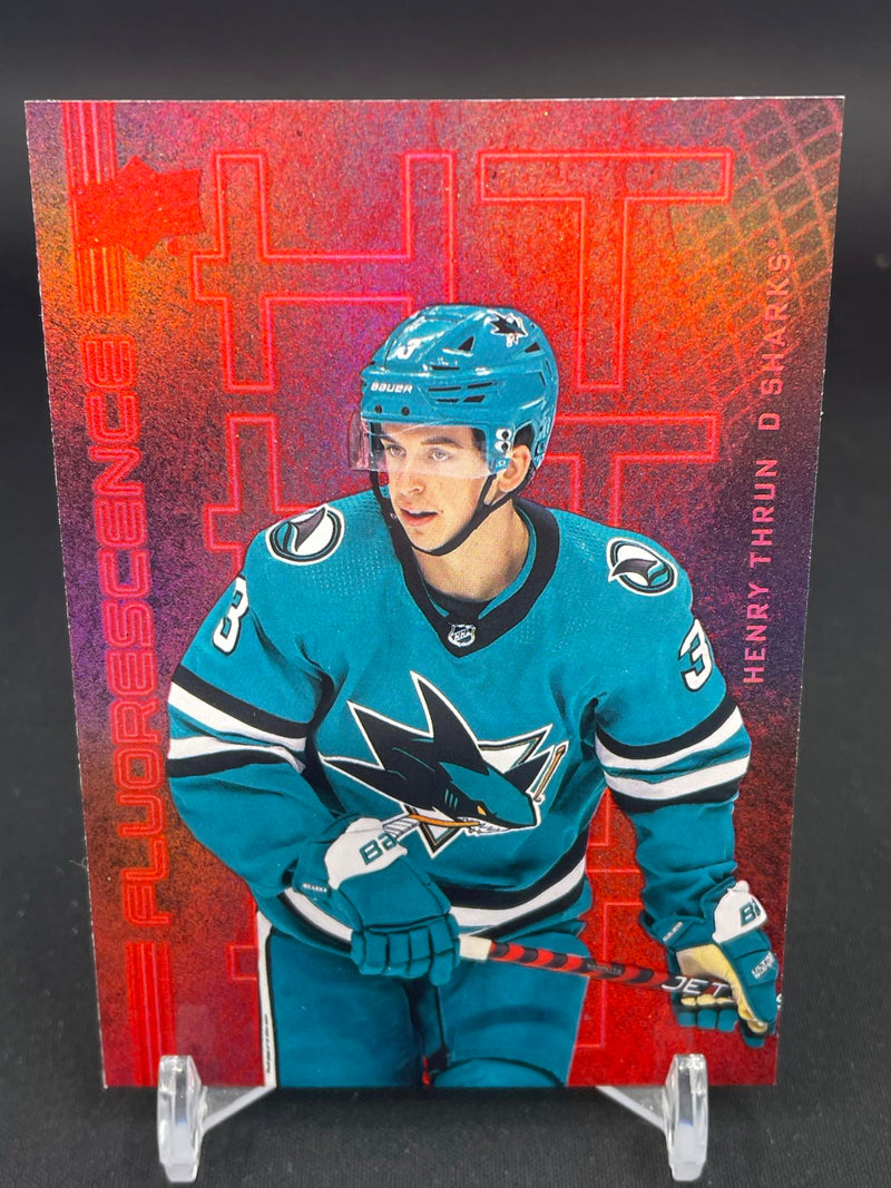 2023 UPPER DECK SERIES TWO - RED FLUORESCENCE - SINGLES - SELECT YOUR PLAYER