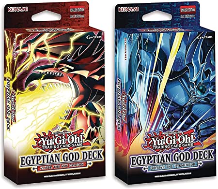 YU-GI-OH! EGYPTIAN GOD DECKS - UNLIMITED EDITION