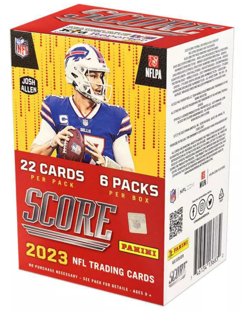 2023 PANINI SCORE FOOTBALL BLASTER BOX