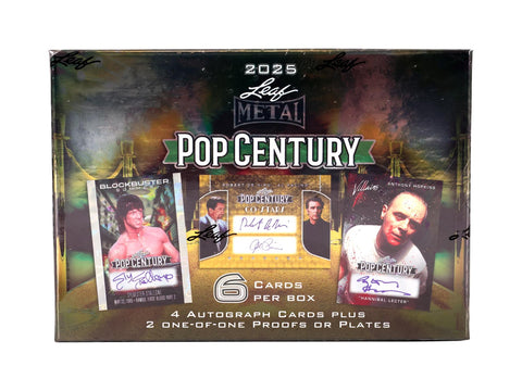 2025 LEAF METAL POP CENTURY HOBBY BOX
