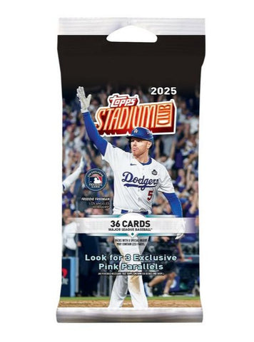 2025 TOPPS STADIUM CLUB BASEBALL FAT PACK