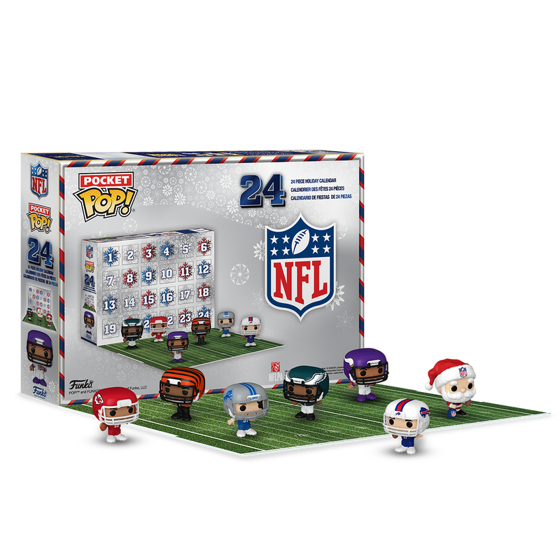 NFL 24 PIECE FUNKO CALENDAR