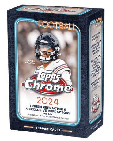 2024 TOPPS CHROME FOOTBALL BLASTER BOX