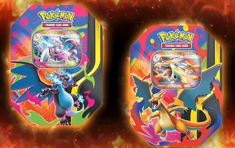 POKEMON MEGA CHARIZARD EX TIN (LIMIT 1 OF EACH PER CUSTOMER)