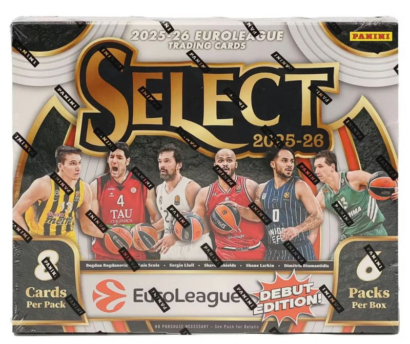 2025 PANINI SELECT EUROLEAGUE BASKETBALL MEGA BOX