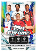 2024 TOPPS CHROME UEFA SOCCER BLASTER BOX