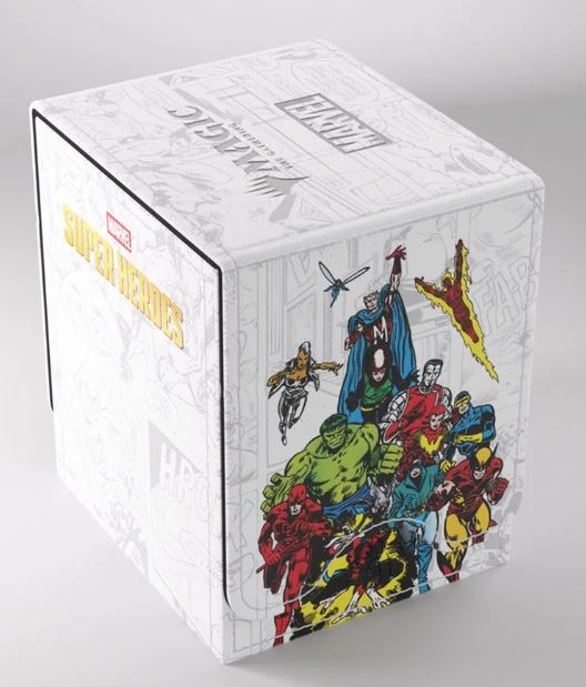 GAMEGENIC MTG MARVEL SUPER HEROES SQUIRE 100+ XL CONVERTIBLE DECK BOX