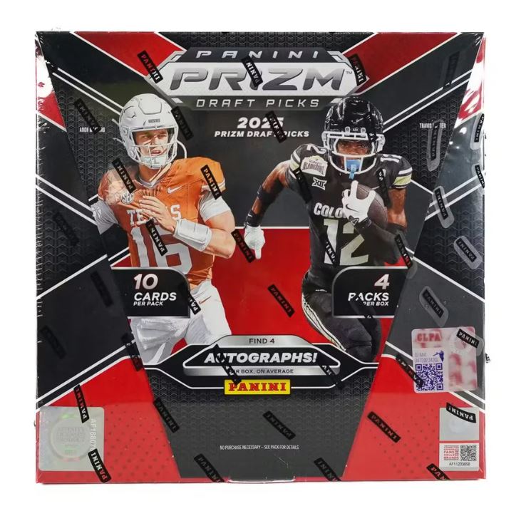 2025 PANINI PRIZM DRAFT PICKS FOOTBALL HOBBY BOX