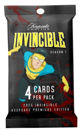 2025 KEEPSAKE INVINCIBLE SEASON 1 PREMIERE HANGER PACK