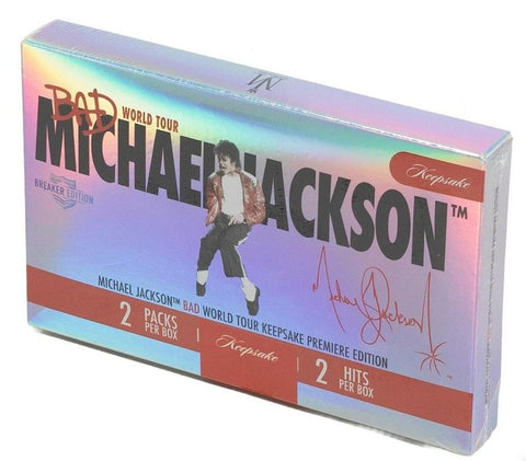2025 KEEPSAKE MICHAEL JACKSON BAD WORLD TOUR HOBBY BOX