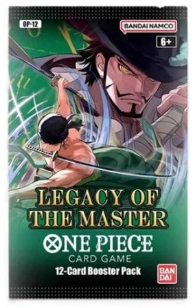 ONE PIECE TCG OP12 LEGACY OF THE MASTER BOOSTER PACK