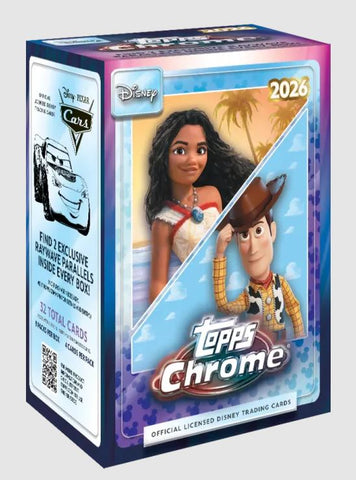 2026 TOPPS CHROME DISNEY BLASTER BOX