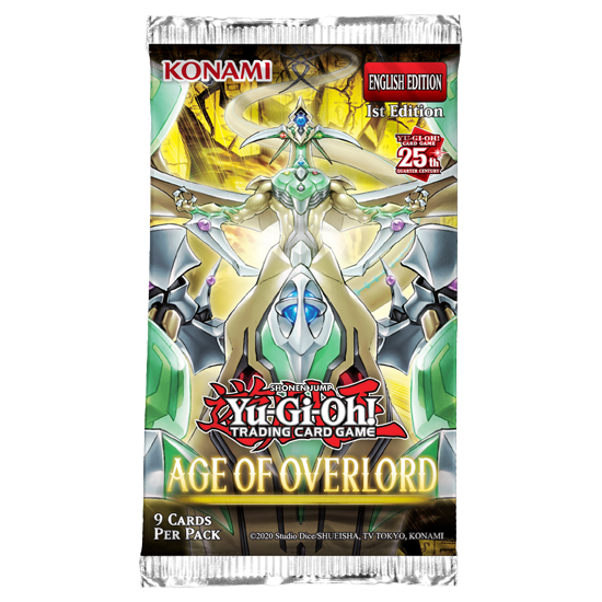 YU-GI-OH! AGE OF OVERLORD BOOSTER PACK