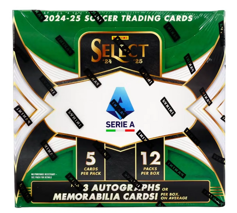 2024 PANINI SELECT SERIE A SOCCER HOBBY BOX