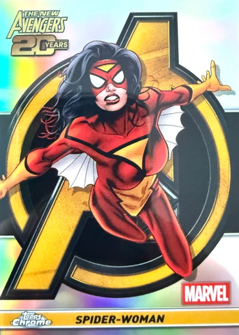 2025 TOPPS CHROME MARVEL - MARVEL ANNIVERSARIES - SINGLES - #MA1-MA30 - YOU PICK FROM LIST