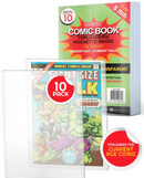 EVORETRO COMIC BOOK TOPLOADER HOLDER 10 PACK