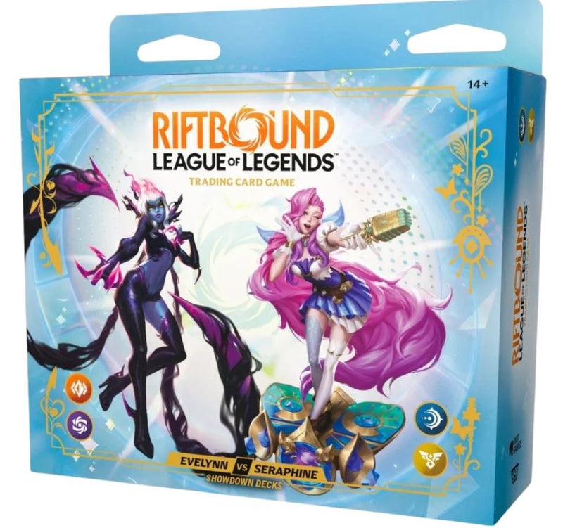RIFTBOUND LEAGUE OF LEGENDS SHOWDOWN DECK EVELYNN VS SERAPHINE