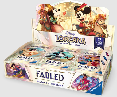 DISNEY LORCANA FABLED BOOSTER BOX