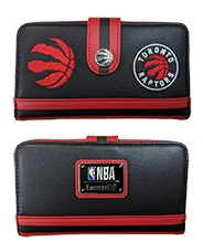 LOUNGEFLY TORONTO RAPTORS WALLET