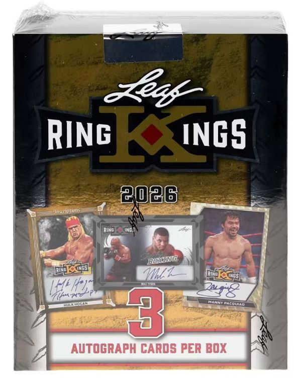 2026 LEAF RING KINGS HOBBY BOX