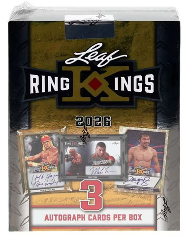 2026 LEAF RING KINGS HOBBY BOX