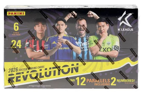 2026 PANINI REVOLUTION K LEAGUE SOCCER HOBBY BOX