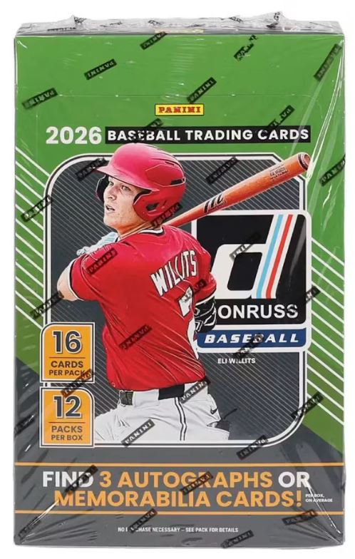 2026 PANINI DONRUSS BASEBALL HOBBY BOX