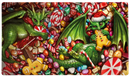 DRAGON SHIELD CHRISTMAS 2024 PLAYMAT AND TUBE