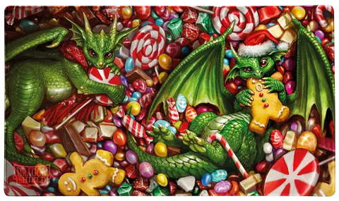 DRAGON SHIELD CHRISTMAS 2024 PLAYMAT AND TUBE