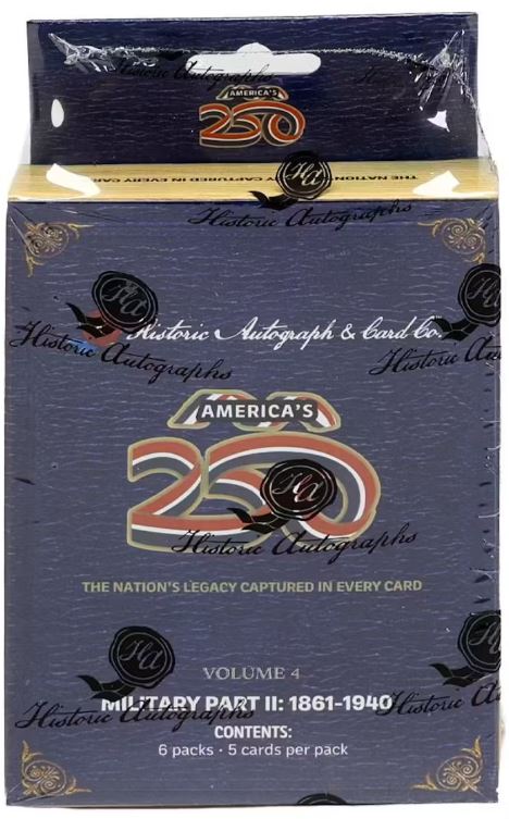 2026 HISTORIC AUTOGRAPHS AMERICA'S 250TH PART 2 MILITARY BOX