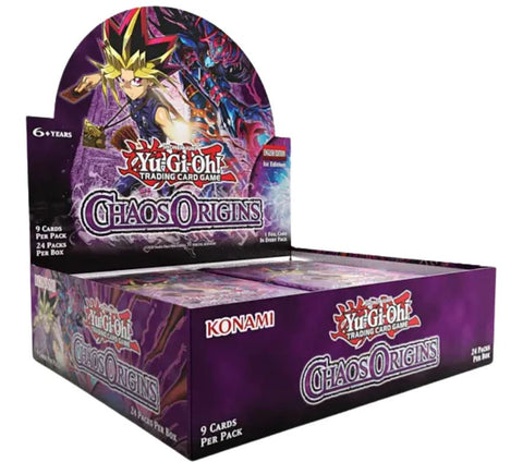 YU-GI-OH! CHAOS ORIGINS BOOSTER BOX