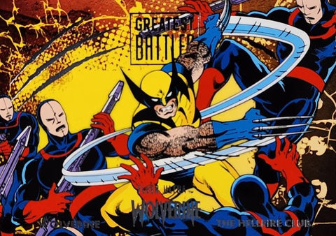 2023 UPPER DECK FLEER ULTRA WOLVERINE - GREATEST BATTLES - SINGLES - #GB1-GB22 - YOU PICK FROM LIST