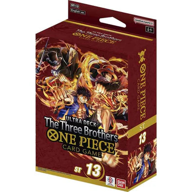 ONE PIECE TCG ULTRA DECK 13 THE THREE BROTHERS