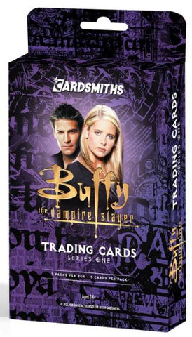 CARDSMITHS BUFFY THE VAMPIRE SLAYER TRADING CARDS SERIES ONE DOUBLE PACK