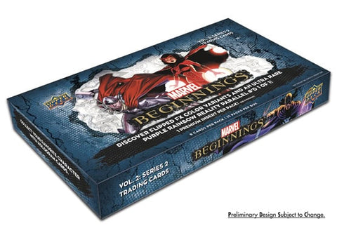 2024 UPPER DECK MARVEL BEGINNINGS VOLUME 2 SERIES 2 HOBBY BOX