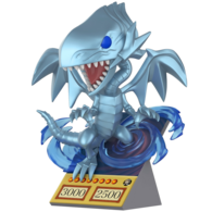 POP PREMIUM YU-GI-OH CARD BLUE-EYES WHITE DRAGON POP