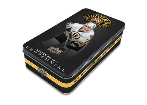 2023 UPPER DECK BOSTON BRUINS CENTENNIAL HOCKEY HOBBY TIN