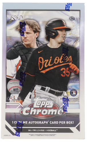 2023 TOPPS CHROME BASEBALL HOBBY BOX