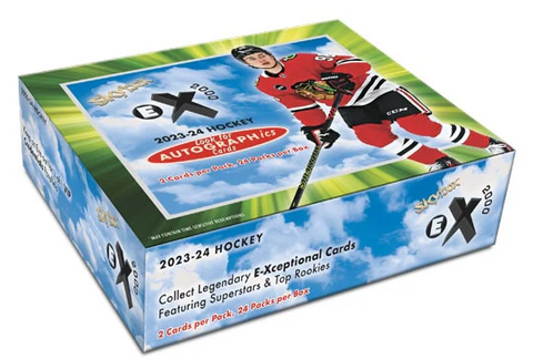 2023 UPPER DECK SKYBOX E-X 2000 HOCKEY HOBBY BOX
