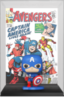 MARVEL CAPTAIN AMERICA COMIC COVER POP