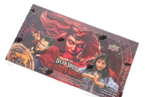 2023 UPPER DECK MARVEL DOCTOR STRANGE IN THE MULTIVERSE OF MADNESS HOBBY BOX
